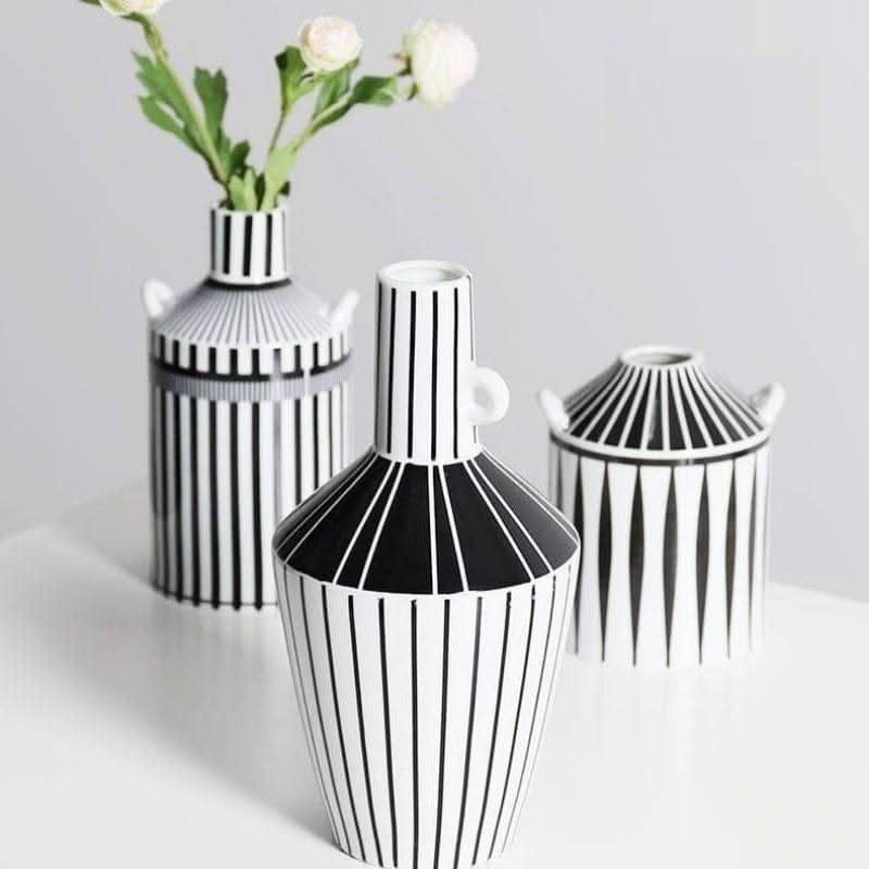 KAZURI – Elegante Keramikvase für ein modernes Ambiente