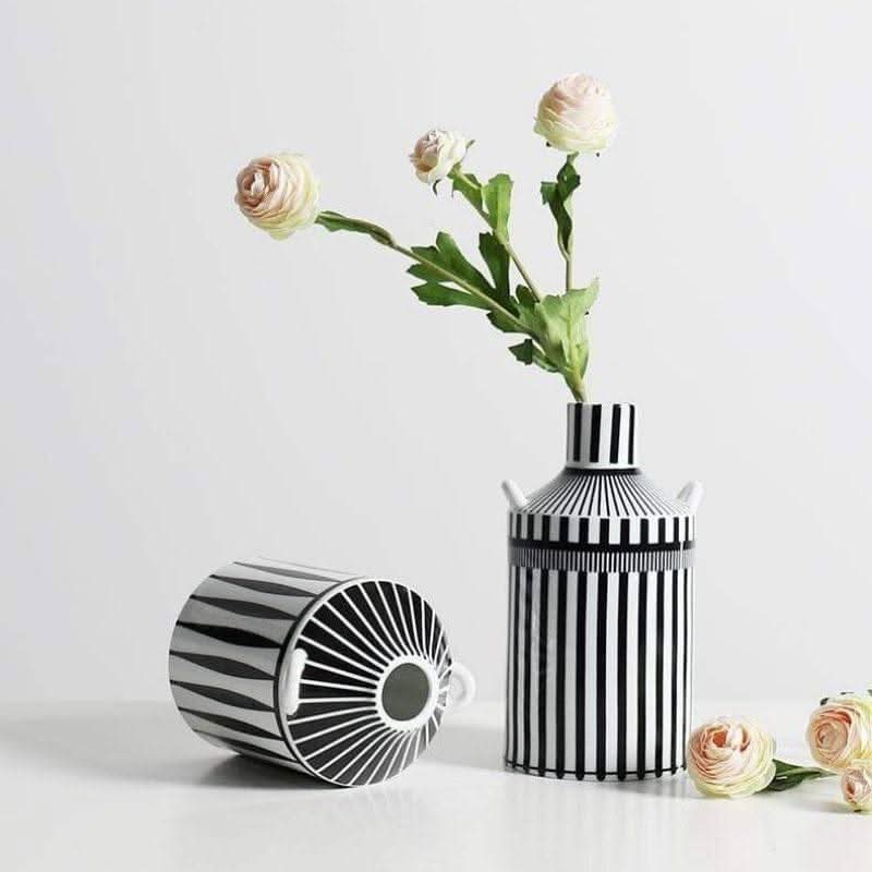 KAZURI – Elegante Keramikvase für ein modernes Ambiente
