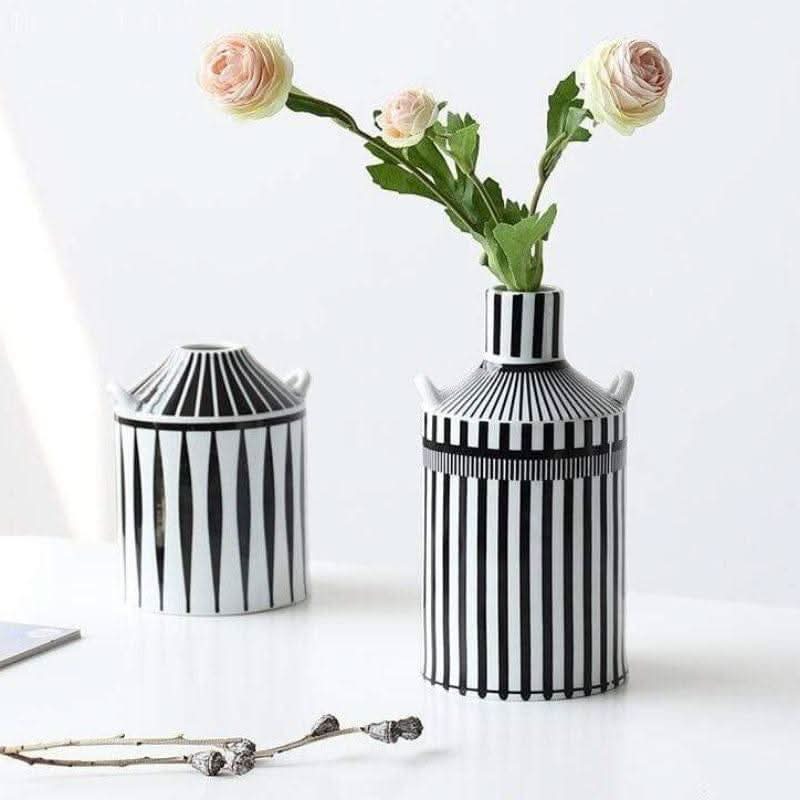 KAZURI – Elegante Keramikvase für ein modernes Ambiente