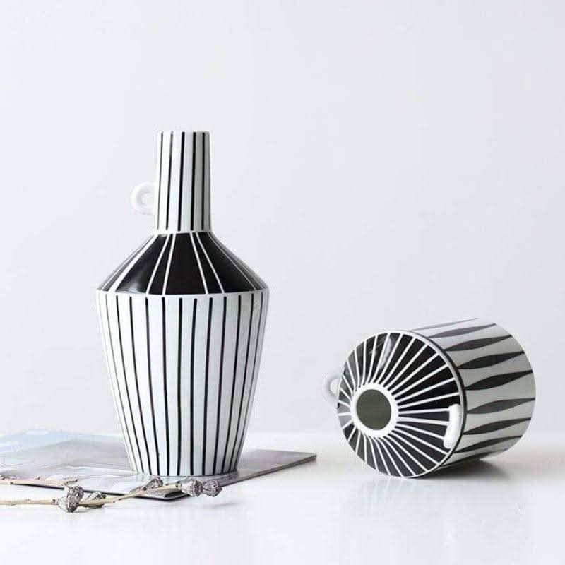 KAZURI – Elegante Keramikvase für ein modernes Ambiente