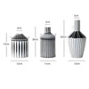 KAZURI – Elegante Keramikvase für ein modernes Ambiente