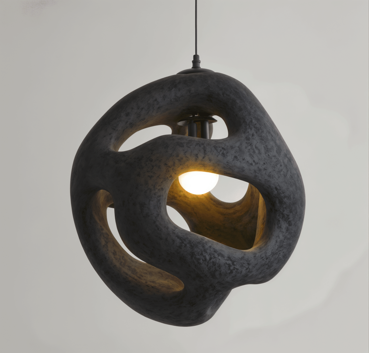 BRIA Deckenleuchte Aus Harz Modernes Interieur