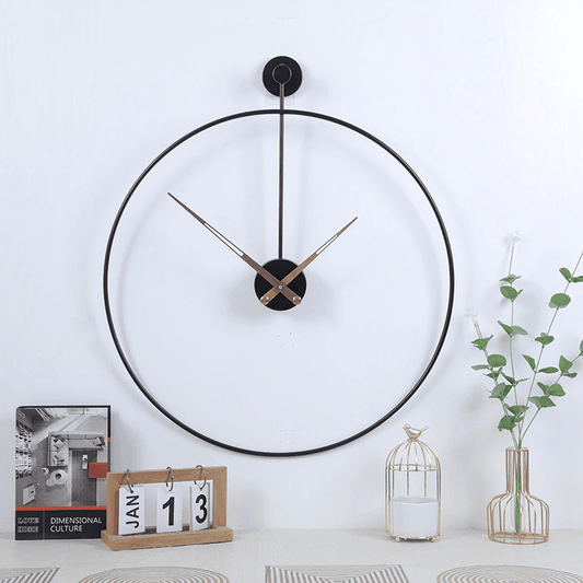 Asteroid – Moderne Wanduhr