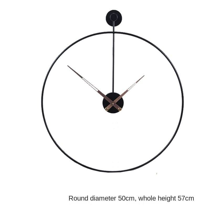 Asteroid – Moderne Wanduhr