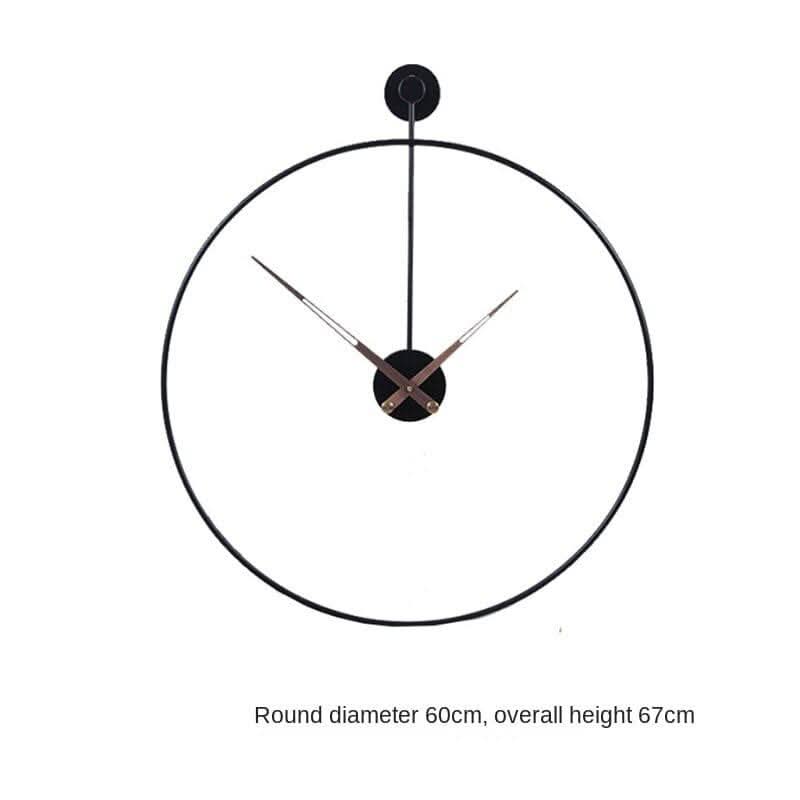 Asteroid – Moderne Wanduhr