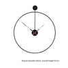 Asteroid – Moderne Wanduhr