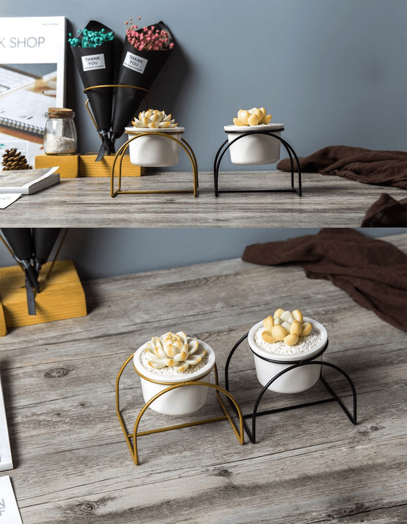 ELARA – Eleganter Brücken-Pflanztopf für Ihr Zuhause