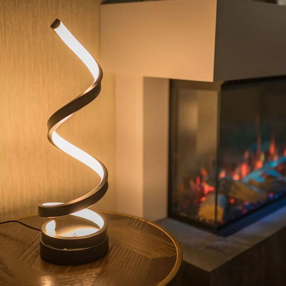 Solana Spirale-Nachtlampe Stilvolle Beleuchtung Für Gemütliche Atmosphäre