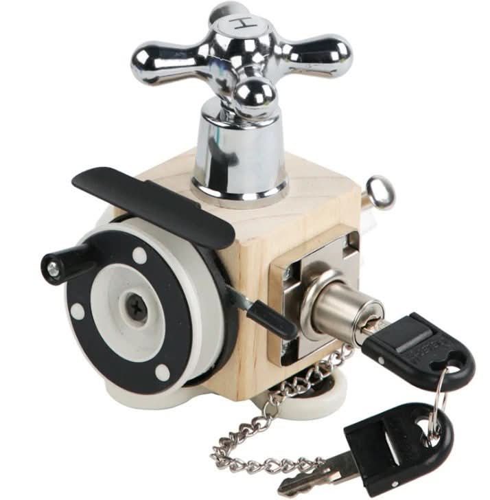 TOYCUBE – Tragbarer Lernwürfel Für Motorische Entwicklung & Spielspaß Unterwegs