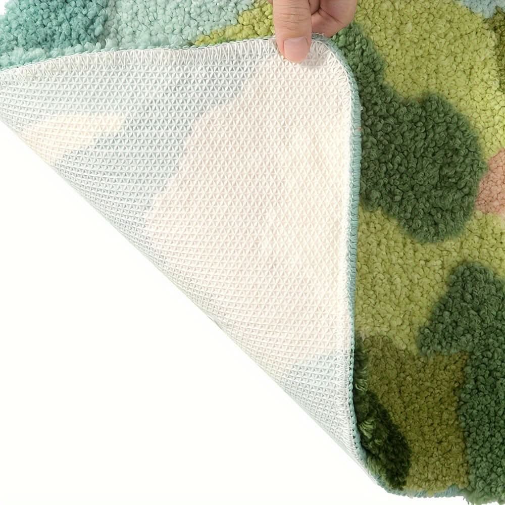 FlorSoft - Zusätzlich Absorbierende Badmatte Mit Blumenmuster