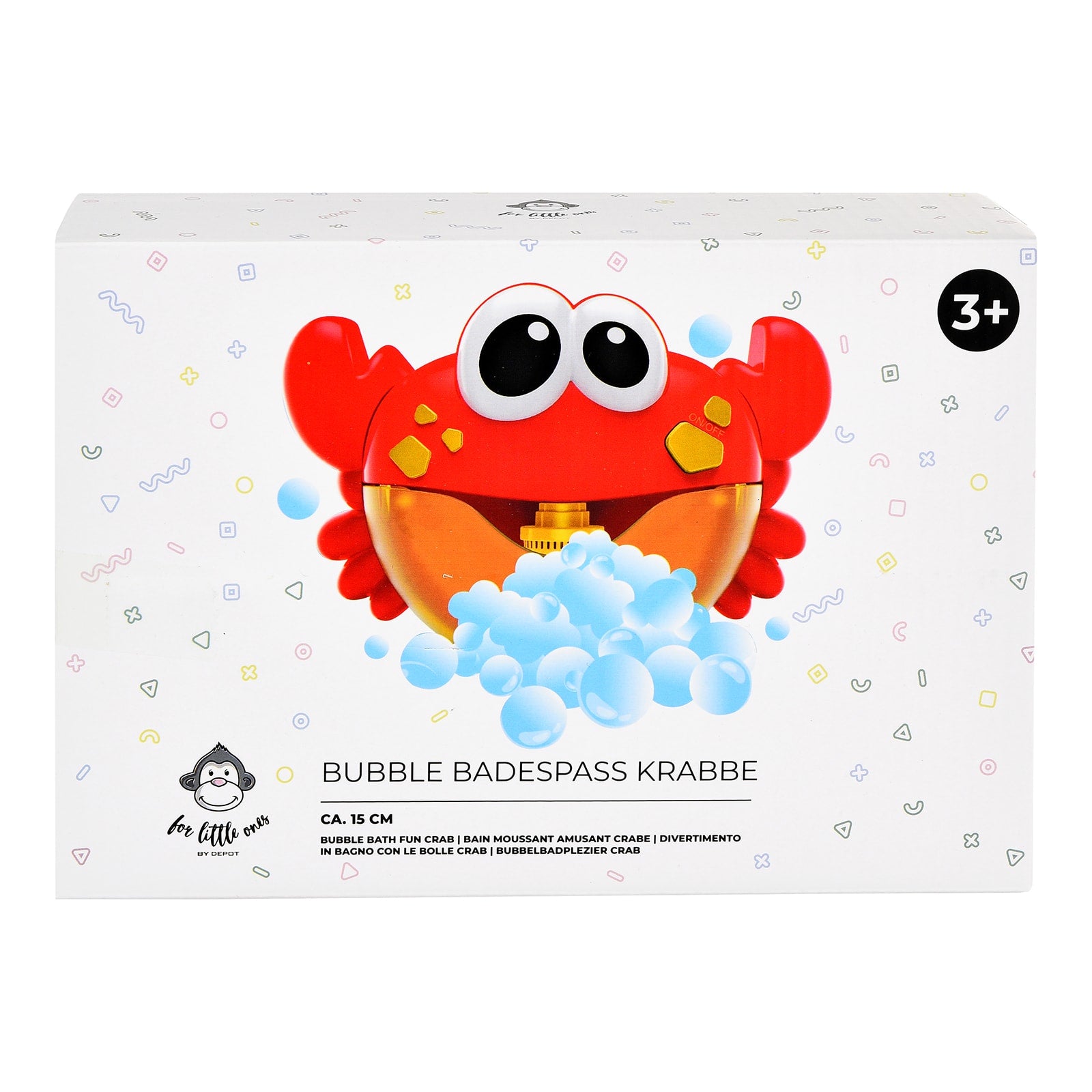 Badespielzeug Bubble Krabbe