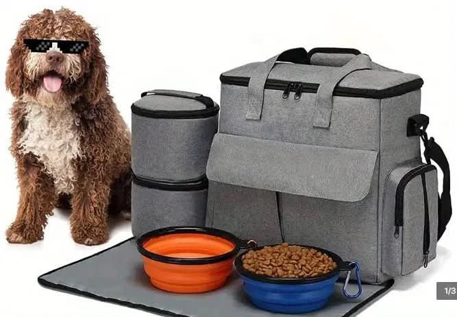Pfote Tasche Außenbereich – Rucksack Für Hundebesitzer Mit Fächern & Faltbaren Näpfen