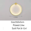 MAREN Halo LED-Wandlampe