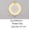 MAREN Halo LED-Wandlampe