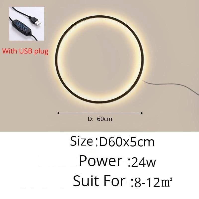 MAREN Halo LED-Wandlampe