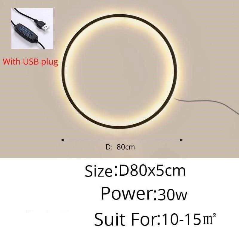 MAREN Halo LED-Wandlampe