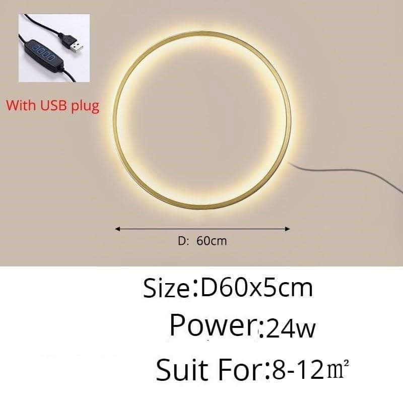MAREN Halo LED-Wandlampe