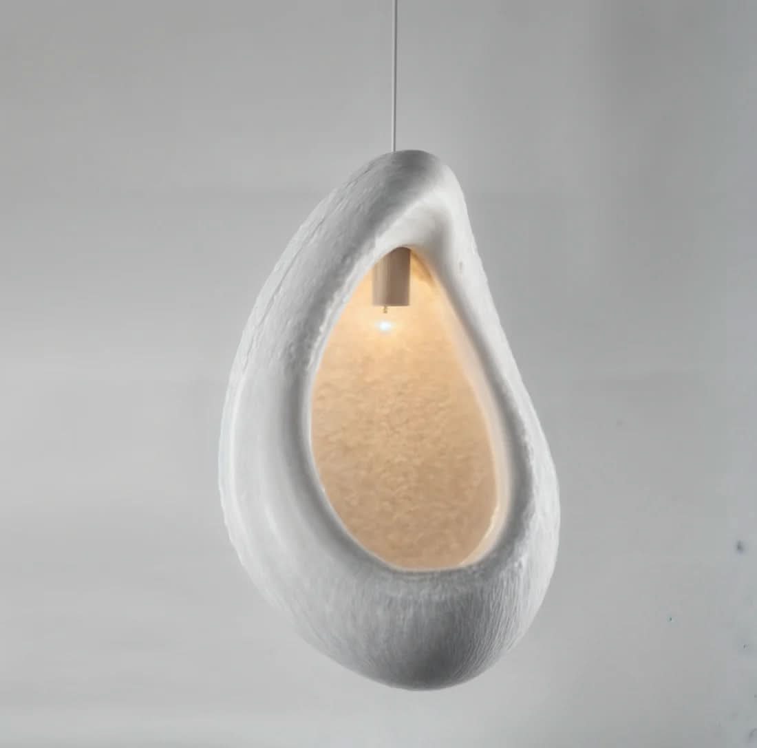 ADIA Beleuchtungslampe Aus Hochwertigem Kunstharz Mit Hängendem Schirm Und Dimmfunktion Design