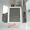 GLAMLITE SPIEGEL – LED Schminkspiegel mit 3 Lichtfarben und 360° Flexibilität für perfektes Make-up