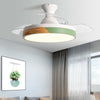MYA Deckenventilator Mit Langlebigem Licht Und Unsichtbaren Einziehbaren Flügeln