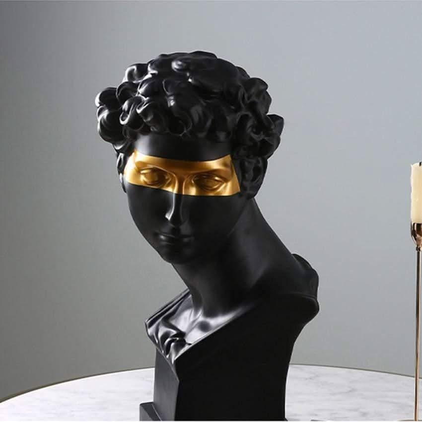 SEREVIA Harz-Büste Skulptur Eleganz Für Wohnzimmer Dekoration