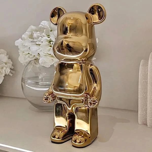 Mola - Atemberaubendes Ornament Aus Goldenen Bärenziegeln