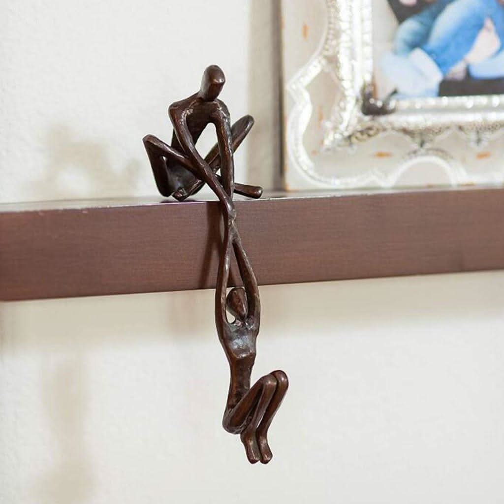 ALTRIVA Abstrakte Menschenfigur-Skulptur Minimalistisches Design Harz Eleganz Und Stärke