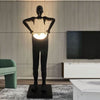 Moises Stehlampe Modernes Design Glanzvolle Beleuchtung Wohnzimmer Büro
