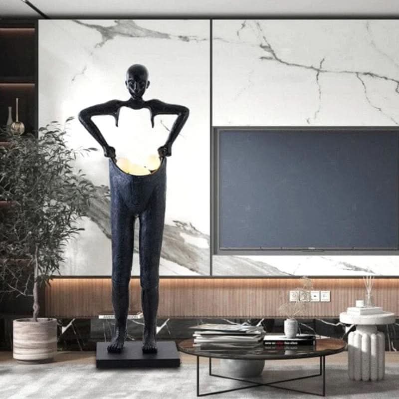 Moises Stehlampe Modernes Design Glanzvolle Beleuchtung Wohnzimmer Büro