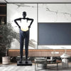 Moises Stehlampe Modernes Design Glanzvolle Beleuchtung Wohnzimmer Büro