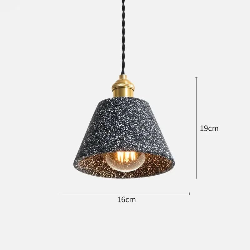NAELLE Terrazzo Pendelleuchte Mit Industriellem Charme Und Modernem Design