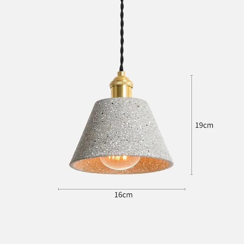 NAELLE Terrazzo Pendelleuchte Mit Industriellem Charme Und Modernem Design