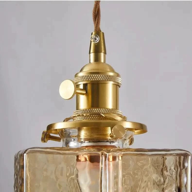 DELFINA Hängeleuchte Drei Glas Schirme Moderner Metallrahmen Stil