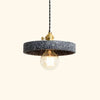 MIRELLE Pendelleuchte Terrazzo-Inspiriertes Design Mit Goldenen Metallakzenten