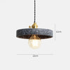MIRELLE Pendelleuchte Terrazzo-Inspiriertes Design Mit Goldenen Metallakzenten