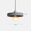 MIRELLE Pendelleuchte Terrazzo-Inspiriertes Design Mit Goldenen Metallakzenten