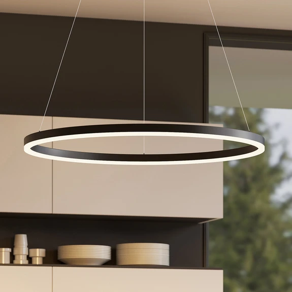 ALBIONA LED Pendelleuchte – Moderner Ring-Kronleuchter mit integrierter LED-Beleuchtung