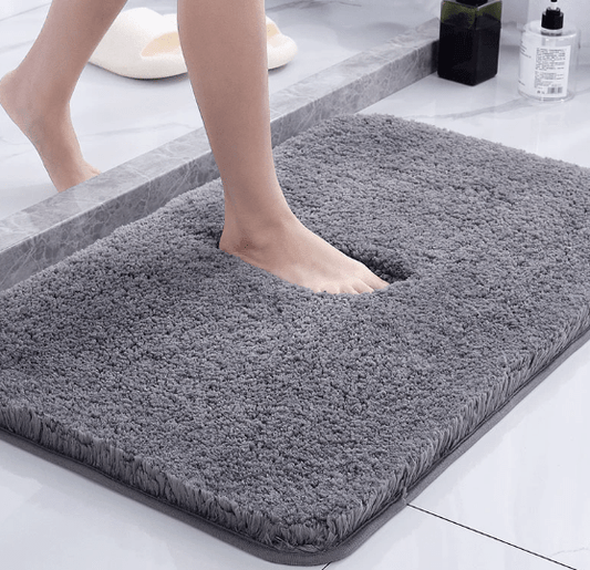 MELLOWMAT – Extra Dicke Mikrofaser-Badematte Mit Anti-Rutsch-Unterseite