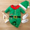 MiniMode Festlicher Anzug – Weicher Weihnachtsstrampler Aus Baumwolle Für Babys Erstes Fest