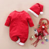 MiniMode Festlicher Anzug – Weicher Weihnachtsstrampler Aus Baumwolle Für Babys Erstes Fest