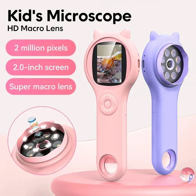 Kurioskop Mikro – Digitales Kinder-Mikroskop Mit 500x Vergrößerung & Kamera