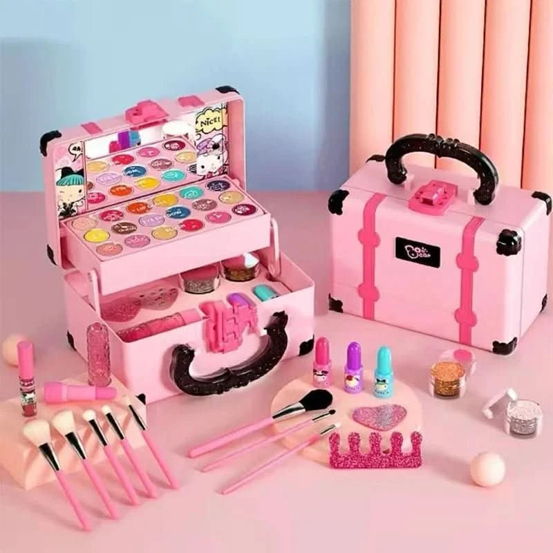 GlimmerJoy Schminke-Set – Kinderschminke Für Kreatives Rollenspiel & Partyspaß