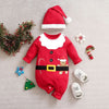 MiniMode Festlicher Anzug – Weicher Weihnachtsstrampler Aus Baumwolle Für Babys Erstes Fest