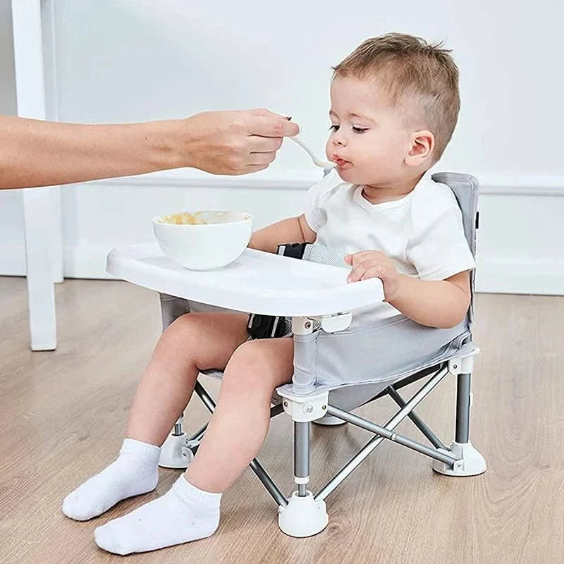 BabyGo Sitz – Tragbarer Hochstuhl Für Sicheres Sitzen Unterwegs