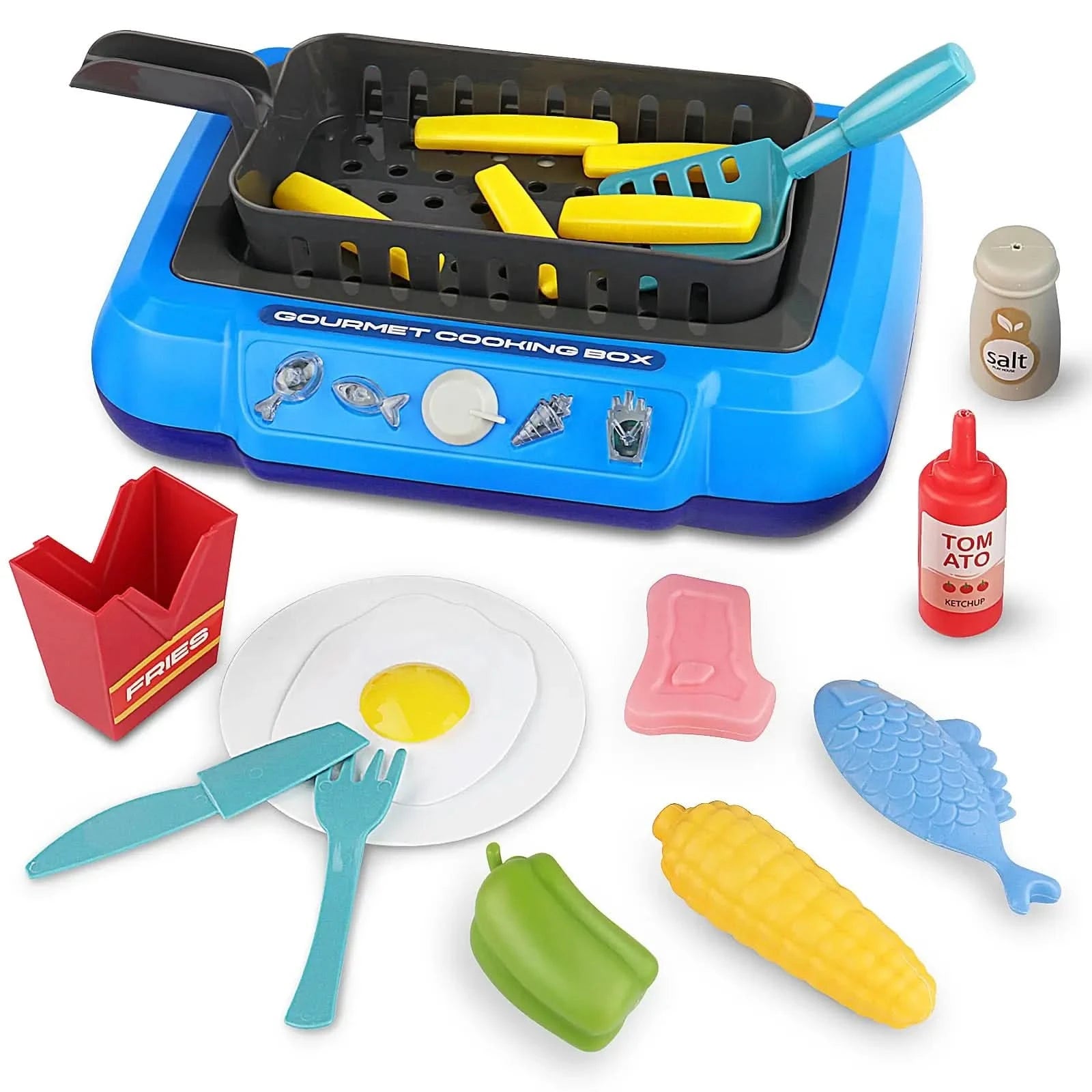 Kleinkoch Set – Farbenfrohes Kinder-Küchenset Mit Zubehör Für Fantasievolles Rollenspiel