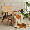 CAS - Gestrickte Decke Mit Blumenmuster