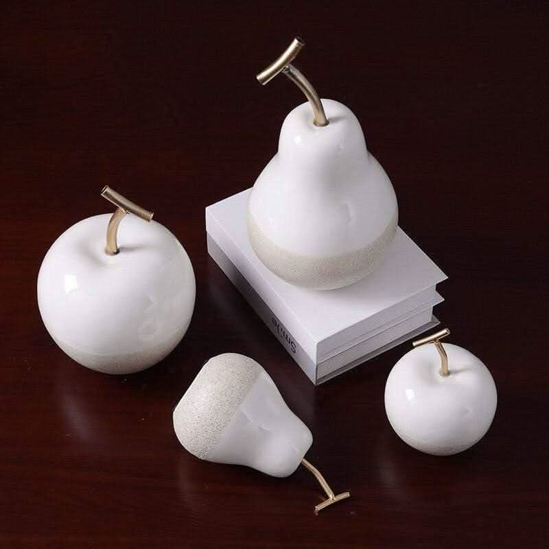 VIRELLA Keramische Obstskulpturen Modernes Design Zeitlose Eleganz Für Wohnräume