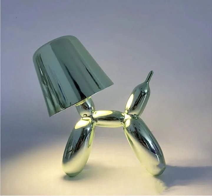 Inez Ballonhund Skulptur Aus Harz Und Aluminiumlegierung Kunstvolles Dekor