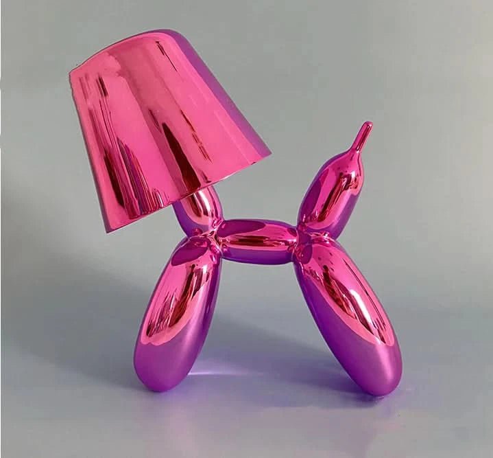 Inez Ballonhund Skulptur Aus Harz Und Aluminiumlegierung Kunstvolles Dekor