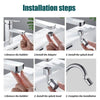 ARLEN SmartFit Wasserhahn-Anschluss Spritz-Filter-Design Edelstahl Haltbarkeit Lecksichere Leistung